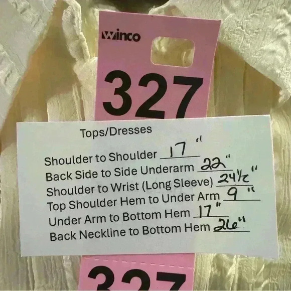 Additions Chico’s Women’s 1 M Ivory Ruffled Textured Chiffon Long Sleeve Tunic - Picture 13 of 13